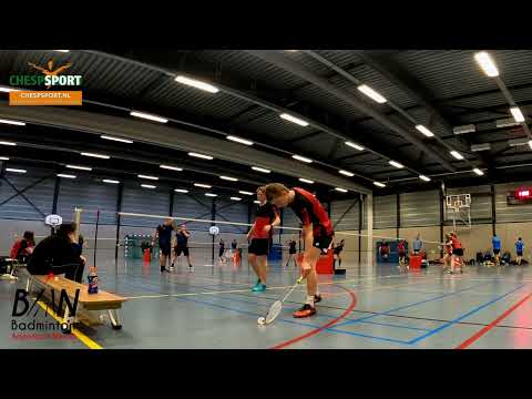Badminton Nederland 4de divisie: MD Ban 1 - Harderwijk 4