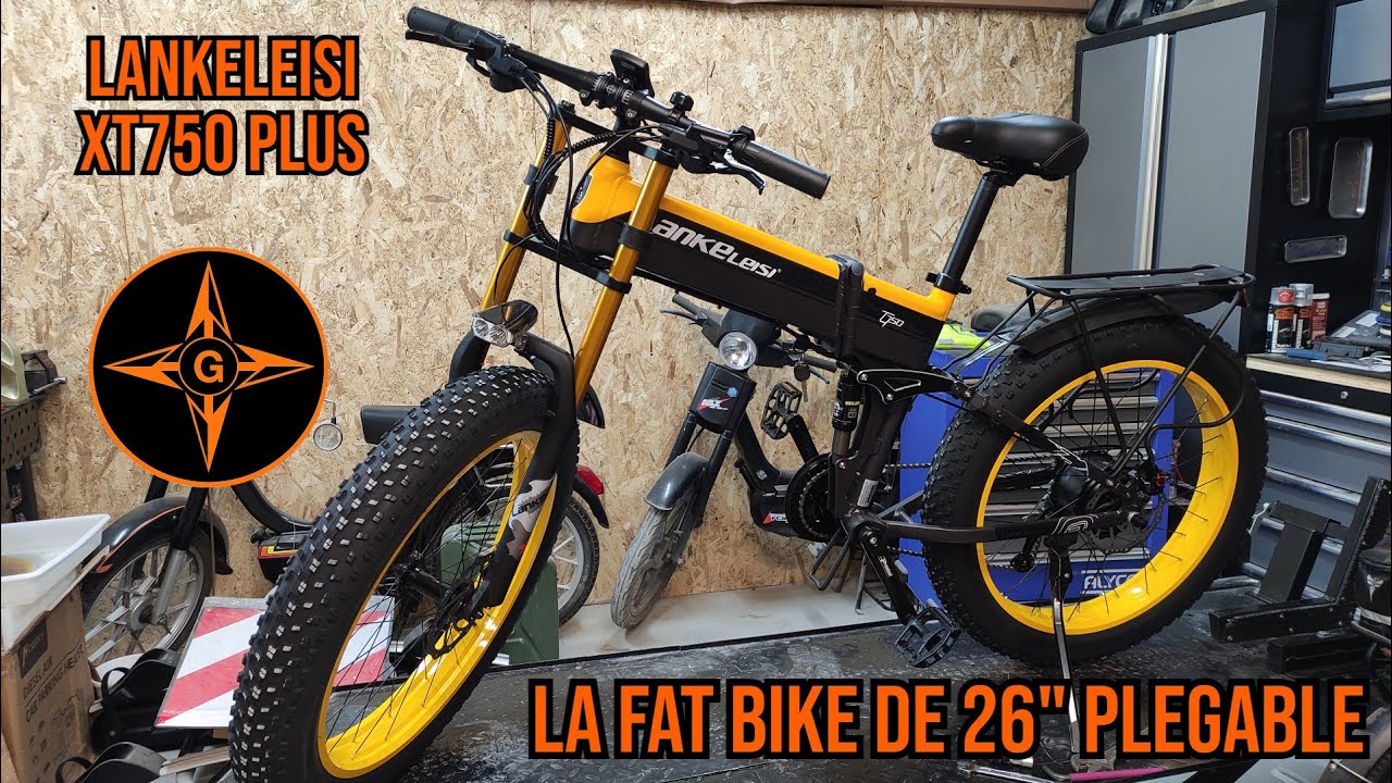 Hoy les traigo una bicicleta eléctrica plegable de ruedas anchas, una bicicleta de montaña con muy buenas características que me impresionaron cuando la probé.