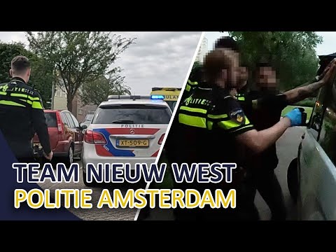 Politie Amsterdam Team Nieuw West | Lachgas | Aanrijding | Drugs | Ruzie |