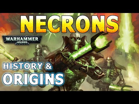Origins Of The NECRONS: The Silent King, Old Ones, Aeldari, Necrontyr & C'tan - Warhammer 40K Lore