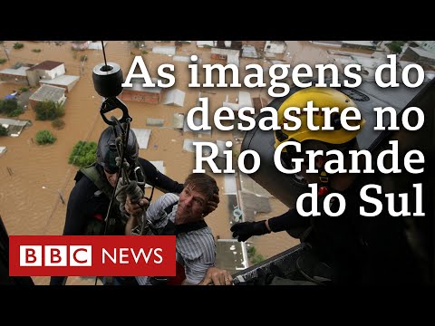 Inundações no Rio Grande do Sul: o antes e depois da destruição pelas chuvas