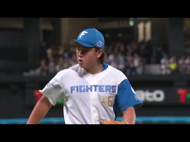 [Parte alta de la novena entrada] ¡Nos quedamos sin pichichi! Los Fighters... Kyosuke Kuroyanagi Finalmente, segunda base ¡golpea a un golfista! 22 de septiembre de 2025 Hokkaido Nippon-Ham Fighters vs. Chiba Lotte Marines