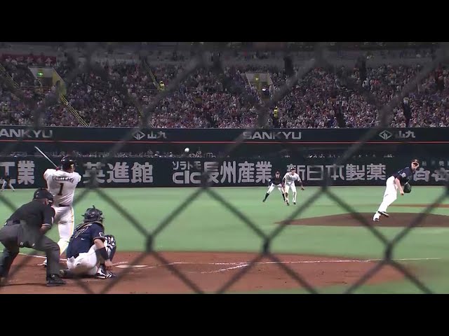【3回裏】左中間真っ二つ!! ホークス・内川 リードを広げるタイムリー!! 2016/9/17 H-Bs