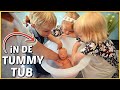 LUCiUS VOOR HET EERST iN DE TUMMY TUB ? ( kraamweek) | Bellinga Vlog #2146