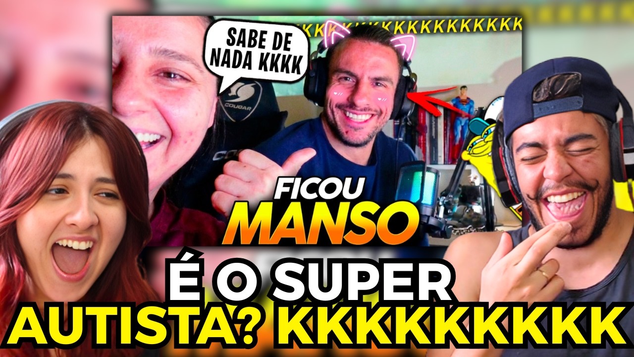 SUPER XANDÃO foi DESCREDIBILIZADO pela JAQUELINE e FICA COMPLETAMENTE MANSO KKKKKKKKKKKK | REACT