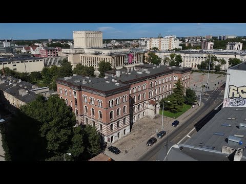 ŁÓDŹ Z LOTU PTAKA 🦅 Collegium Anatomicum