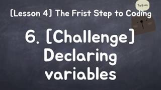 iOS for Starter - [Challenage] Declaring variables