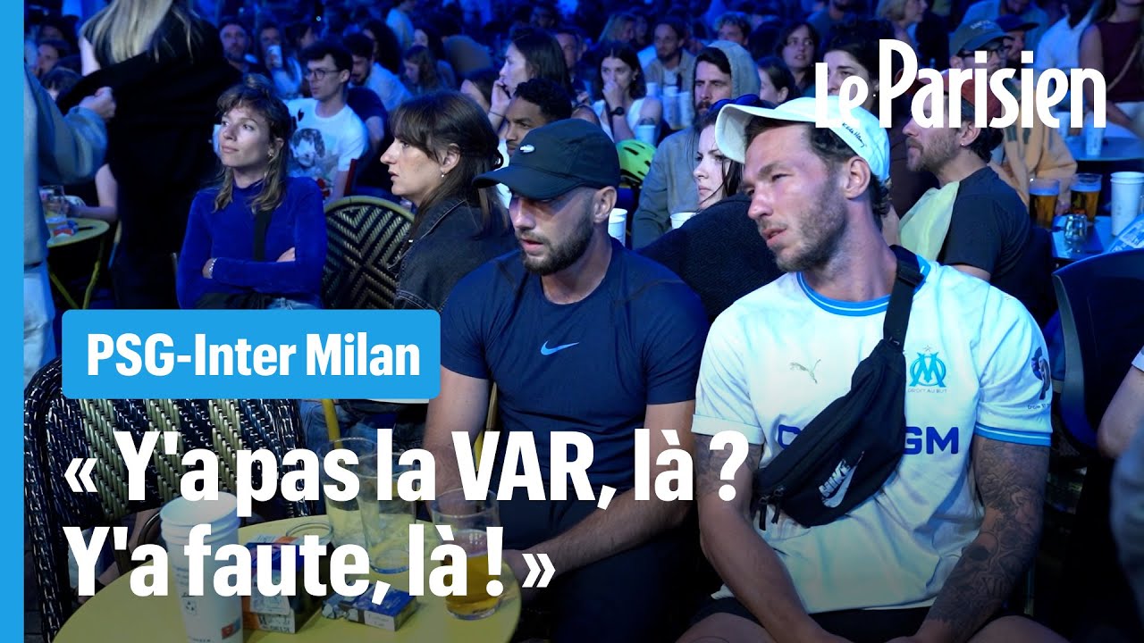 PSG-Inter Milan : à Marseille, la douche froide des supporters de l'OM