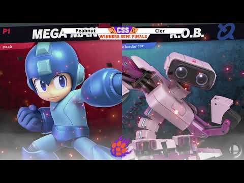 Clemson Smash Series 34 - WS - PHNM | Peabnut (Mega Man) vs. Cler (R.O.B.) - SSBU