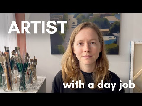 Thoughts on being an artist with a day job | coping with Sunday Scaries