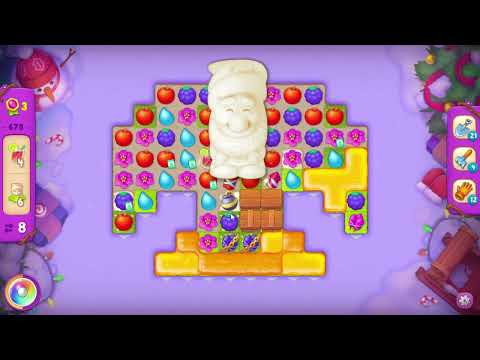 Gardenscapes 678 Super Hard Level - 24 moves - NO BooSTERS