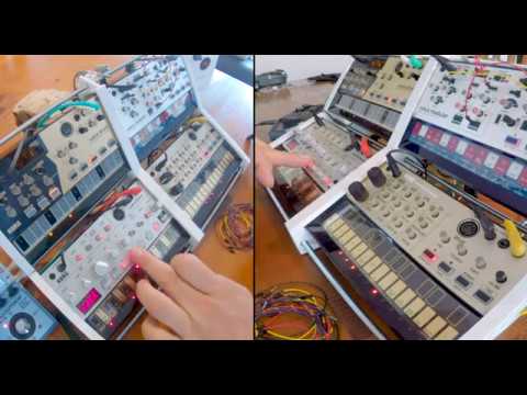 FOUR VOLCAS AND A JAM ETERNAL: 1 Hour Impro on Volca Bass Volca Drum Volca Keys Volca Modular