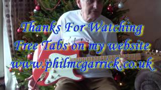 Away in a manger. Guitar instrumental medley. Free Tabs.