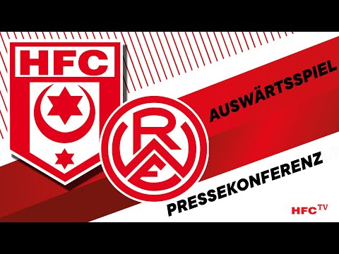 18. Spieltag 2022/23: Rot-Weiss Essen - Hallescher FC | Pressekonferenz nach dem Spiel