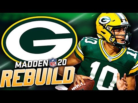Jordan Love Green Bay Packers Rebuild without Aaron Rodgers | Madden 20 Franchise