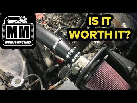 Is the K&N Cold Air Intake Worth it? - DYNO TEST | 1995 Ford F150