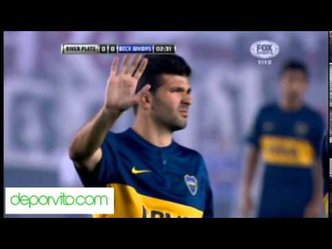 Penal Atajado Barovero - River Plate - Boca, Copa Sudamericana 2014