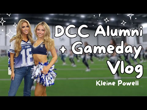 DCC Alumni Halftime | GAMEDAY VLOG | Over 60 years of Dallas Cowboys Cheerleaders Tradition!