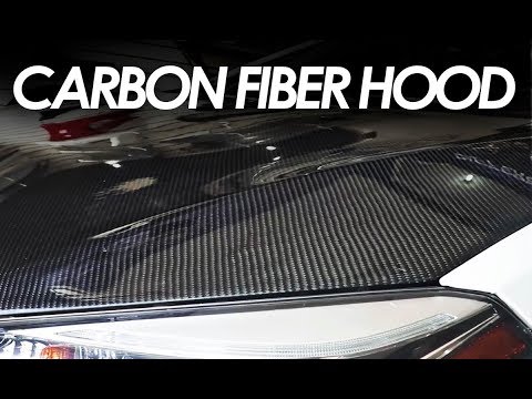 TOYOTA COROLLA 2017 - REAL CARBON FIBER HOOD - CAPOT EN FIBRA DE CARBONO REAL