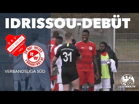 Mo Idrissou feiert Pflichtspiel-Debüt in Liga 6 | Rot-Weiß Darmstadt – Rot-Weiss Frankfurt