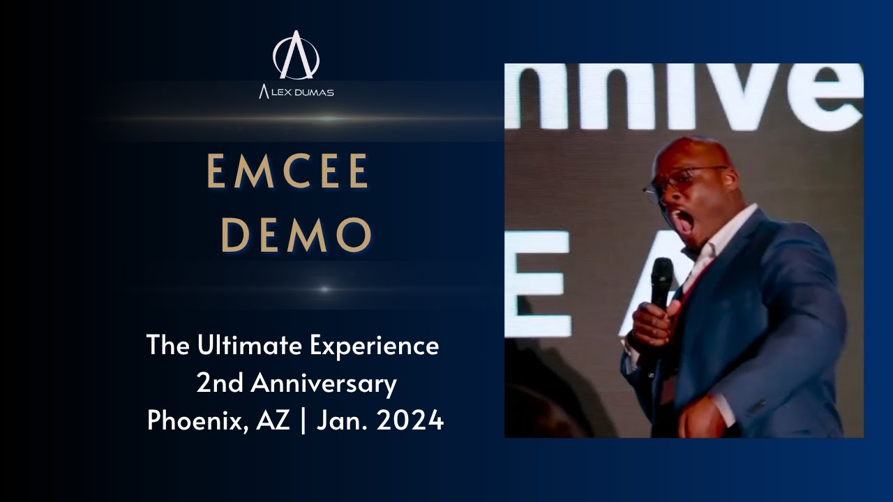 Promotional video thumbnail 4 for Alex Dumas | Keynote Speaker & Emcee