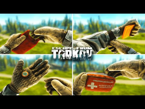 Escape from Tarkov - All Healing and Medical Animations (2023) | 4k
