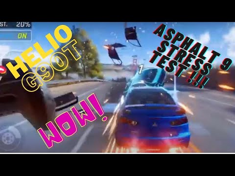 Gaming Series: Testing Asphalt 9 Max graphic setting using Helio G90T