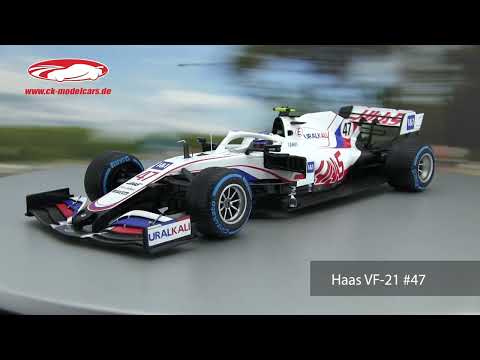 Minichamps 1:18 Mick Schumacher Haas VF #47 Belgian GP Minichamps 1:18 Mick Schumacher Haas VF #47 Belgian GP