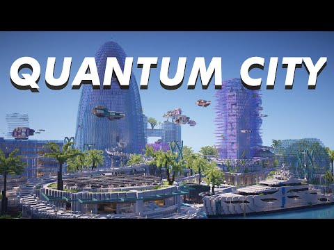 Minecraft Futuristic City Project + DOWNLOAD