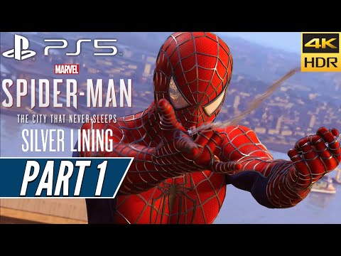 SPIDER-MAN REMASTERED (PS5) SILVER LINING DLC Walkthrough PART 1 [4K 60FPS HDR] - No Commentary