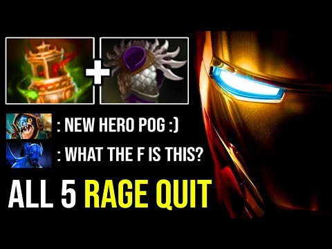 FORGOTTEN HERO IS BACK!!! 17Min GG Offlane Clockwerk Made All Enemy Rage Quit with Godlike No Death