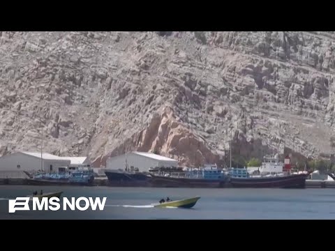 U.S. Central Command says it will enforce blockade of Iranian ports Monday at 10 a.m. ET