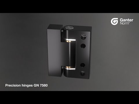 Precision Hinges GN 7580 – Maximum Accuracy for Fixture Construction