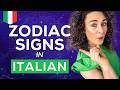 How To Talk About Star Signs In Italian Zodiac Signs In Italian FREE PDF Cheat Sheet