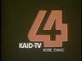 KAID TV Station ID 1984