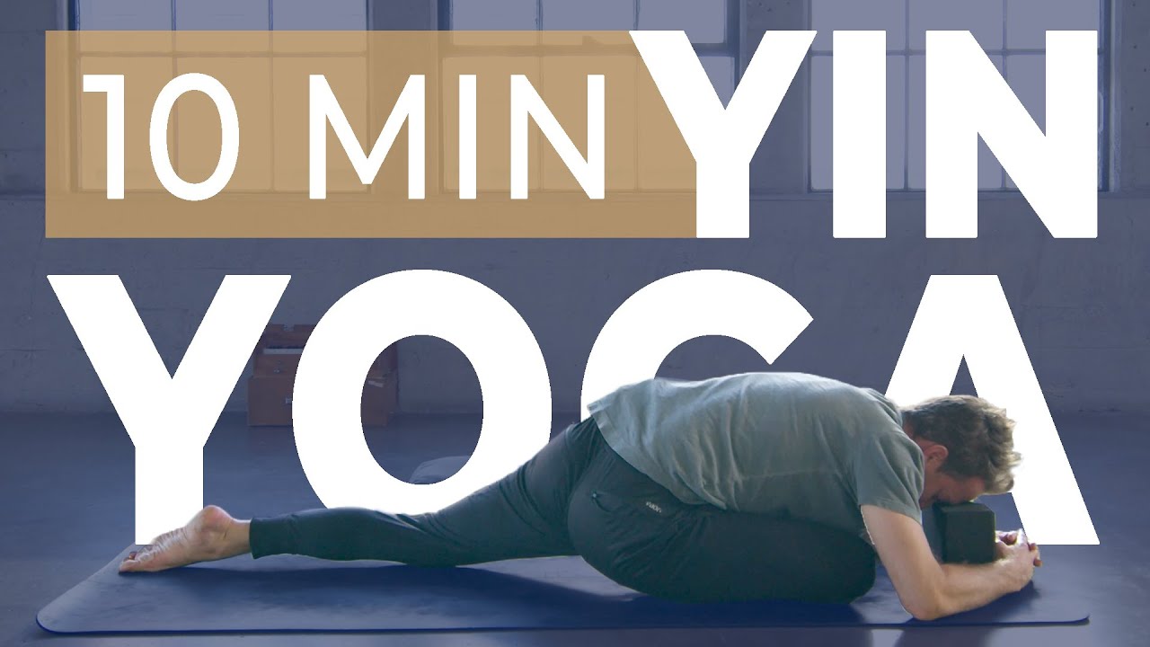 10 Min Yin Yoga QUICK STRETCH l Flow & Go Series
