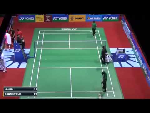 QF Yonex Sunrise India Open 2015   Mads Conrad Petersen Mads Pieler Kolding vs Qiu Zihan Liu Xiaolon