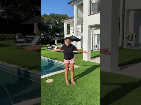 Son hides from mom and dad in the pool #shorts