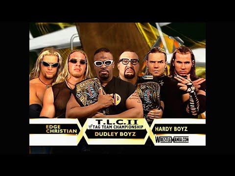Story of The Dudley Boyz vs. Edge & Christian vs. The Hardy Boyz | WrestleMania 17
