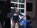 Fashion Motorcycle Definitely Rev Up Her Adrenaline Shorts