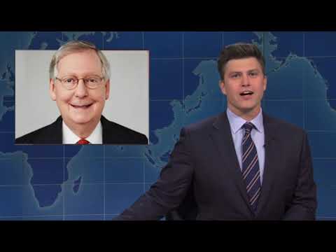 Senator Mitch McConnell, seen here... (Weekend Update)