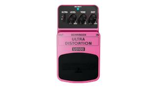 Video thumbnail for Behringer UD100 ULTRA DISTORTION 2-Mode Distortion Effects Pedal Demonstration Review by Mykola MrHardGuitar - Guitar Reviews And Lessons