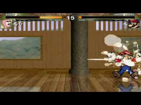 SS Worms MUGEN #2 - Super Mario (2012 edition. It's a remake of course. 800th video)