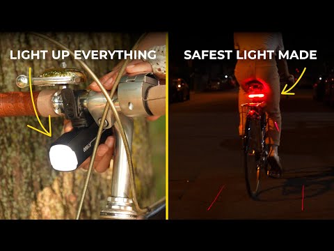 Best Bike Light COMBO: Ravemen K1800 & NT101 tail light