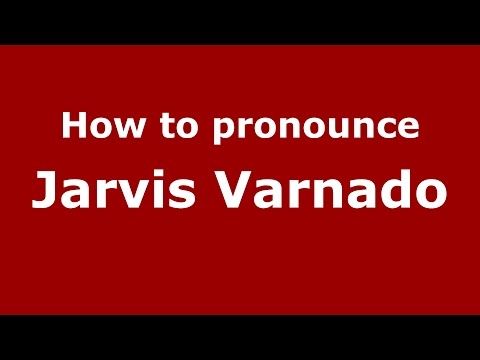 How to pronounce Jarvis Varnado (American English/US)  - PronounceNames.com
