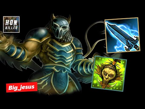 HoN Night Hound NULLFIRE BLADE with SHRUNKEN HEAD