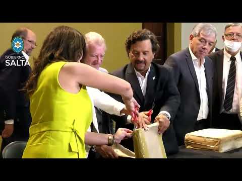 Con la presencia del gobernador Sáenz se realizó la apertura de sobres de la licitación de la Ciudad Judicial de Orán