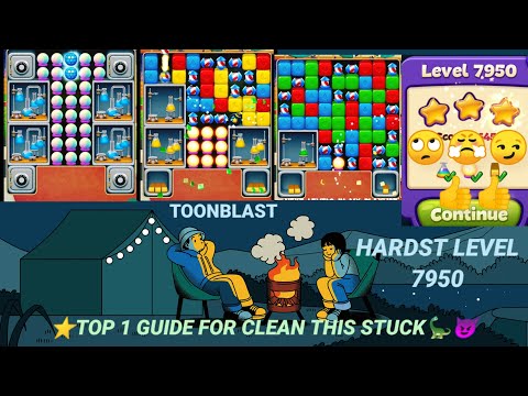 Toon blast LAST LEVEL 7950 | so hard | but ok👍follow me🤺