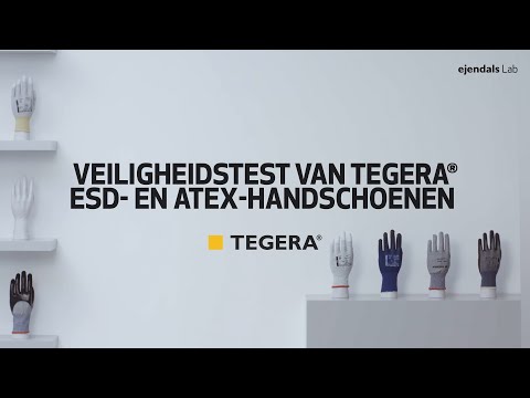 TEGERA® ESD and ATEX protective gloves - Quality control tests by Ejendals Lab (NL)