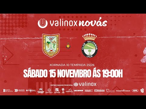 Valinox Novás & Disiclin Balonman Lalín 15/11/25